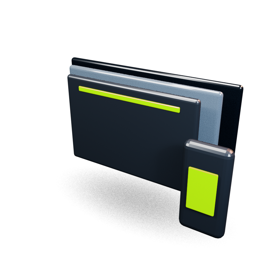 3D vizualizácia prezentačného webu na desktop a mobile